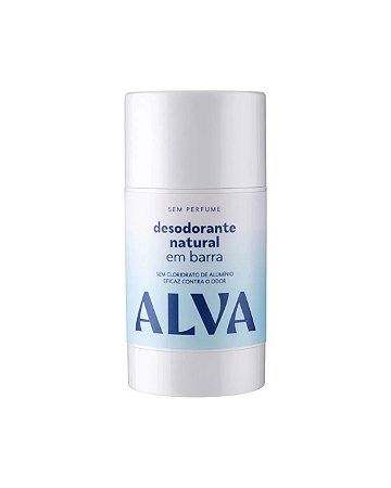 DESODORANTE EM BARRA SEM PERFUME 55g ALVA