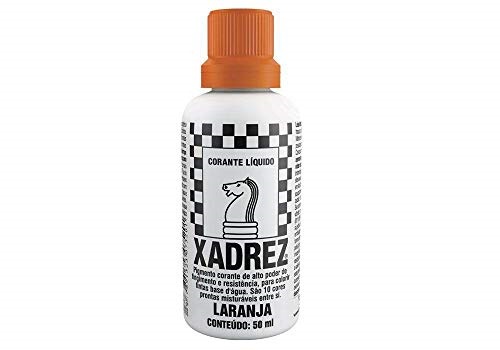 CORANTE XADREZ LARANJA