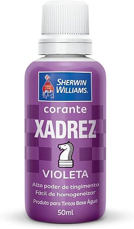 CORANTE XADREZ VIOLETA