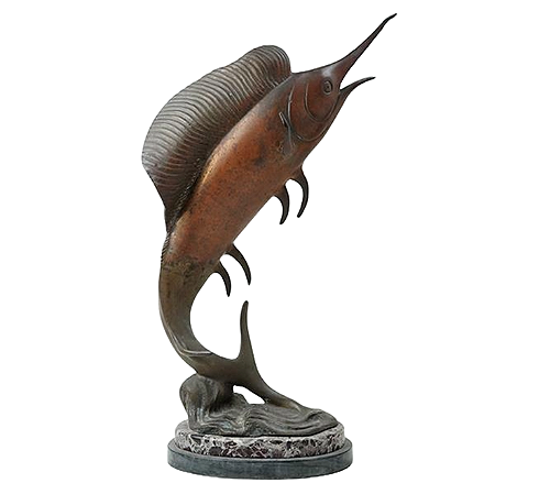 Marlim-Azul | Escultura de Bronze