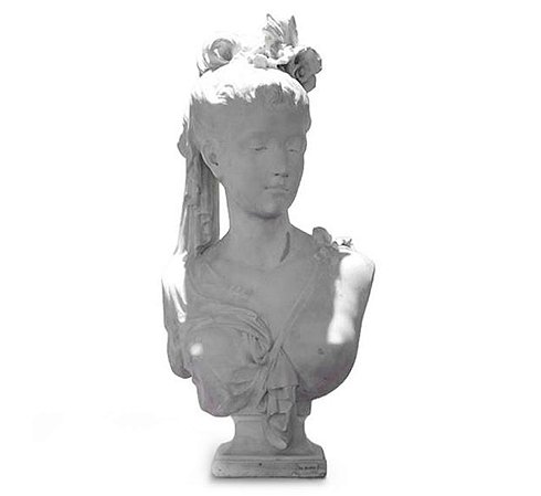Busto Clássico de Mármore | Figura Feminina