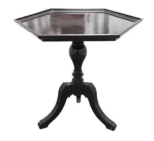 Mesa Lateral Europeia | Tampo Sextavado