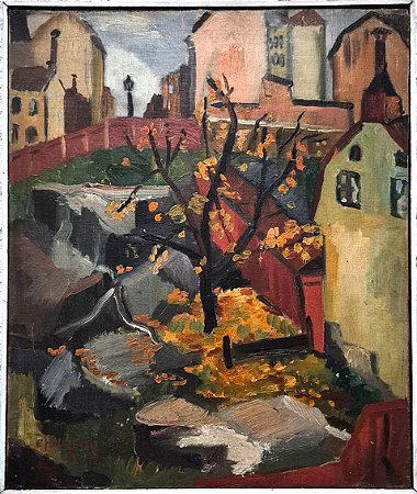 E. HOLMBERG | Paisagem de Outono 1929