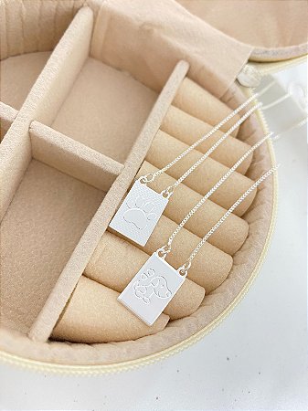 COLAR ESCAPULÁRIO VENEZIANA 60CM CACHORRO E PATINHA