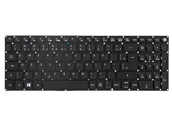 Teclado Notebook Acer Aspire 5 A515-51 Sem Frame