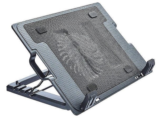 Base Cooler Notebook Ventilação Com Led AC166 Multilaser