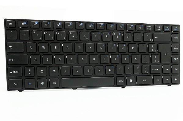 Teclado Notebook - Positivo Sim +  8355 - Preto Br