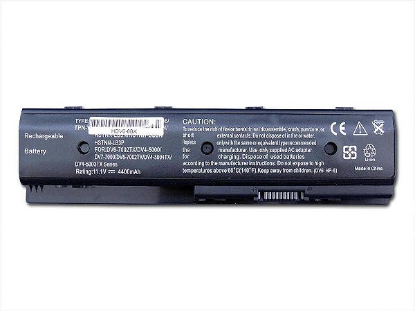 Bateria - Hp Pavilion M6-1000 - Preta