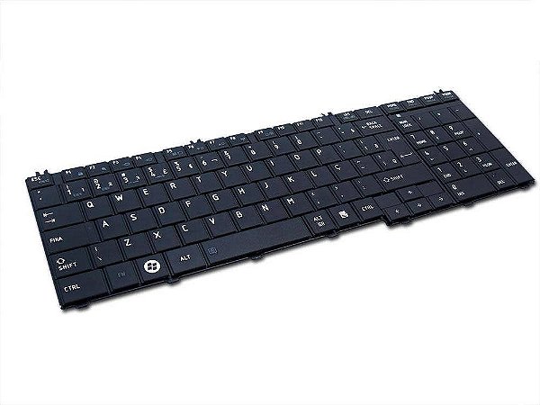 Teclado Notebook - Toshiba Satellite C660 - Preto Br