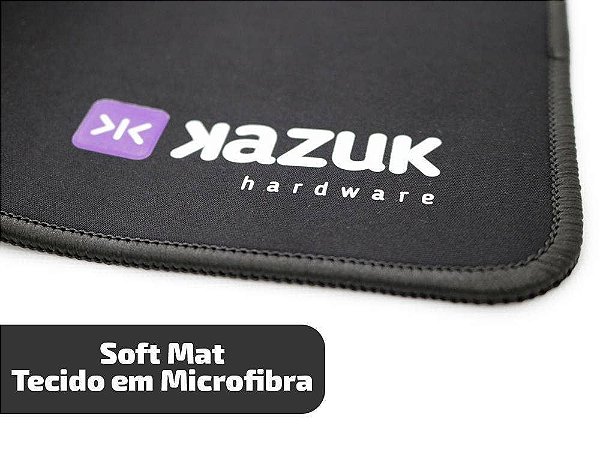 Kit Combo Gamer Mousepad Kazuk Gamer Extra Grande 3 unidades