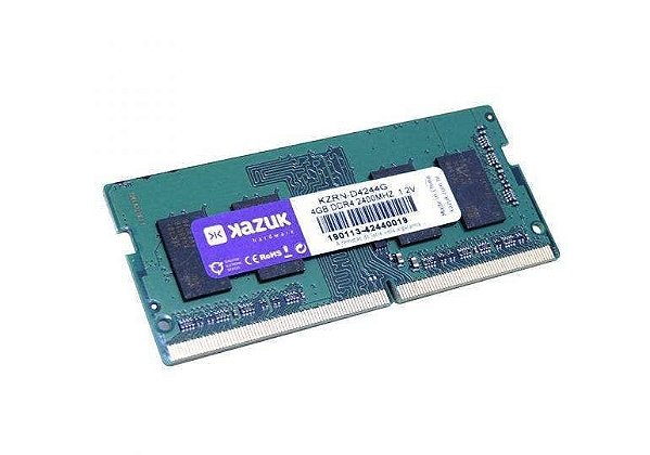 Memória DDR4 Notebook 4GB Kazuk - Kazuk - SSDs, Telas, Baterias, Teclados e  muito mais!