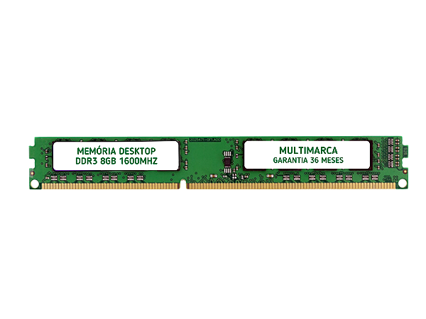 MEMÓRIA DESK 8GB DDR3 1600MHZ 1.5V