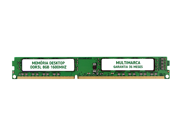 MEMÓRIA DESK 8GB DDR3L 1600MHZ 1.5V