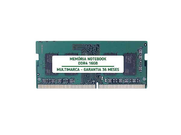 MEMÓRIA NOTE 16GB DDR4 1.2V