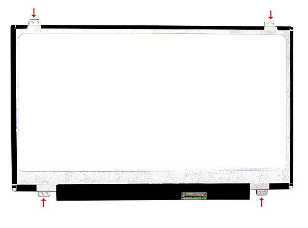 Tela 14" LED Slim Para Notebook Positivo Stilo XR3550 | Brilhante