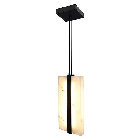 Pendente Suez 8,4W  3000K 145X40X300MM Preto
