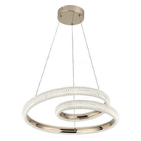 Lustre Aros Dourado 40W 4000K 500X1200MM