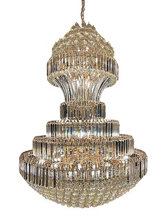 LUSTRE LUXO de CRISTAL