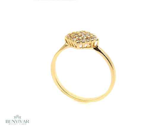 Anel Chuveirinho - Banhado a Ouro 18k