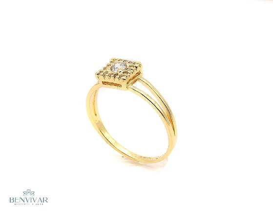 Anel - Banhado a Ouro 18k