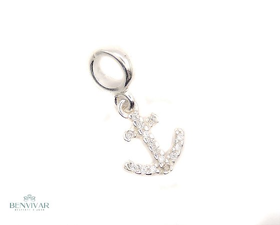 Berloque Ancora Prata 925