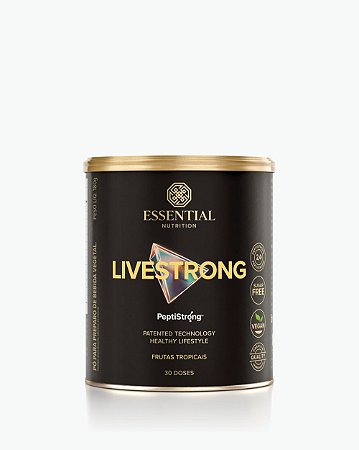Livestrong (PeptiStrong™) Frutas tropicais 180g - Essential Nutrition