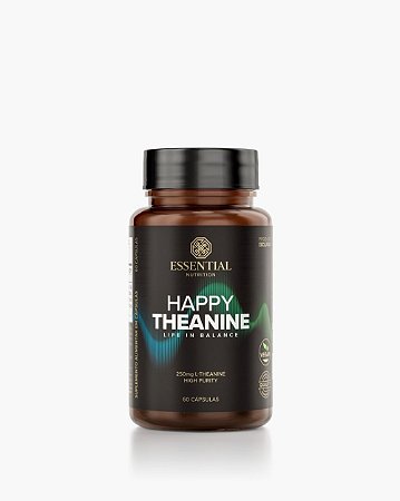 Happy L-Theanine 60 Cápsulas - Essential Nutrition