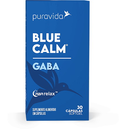 Blue Calm Gaba 30 Cápsulas - Pura Vida