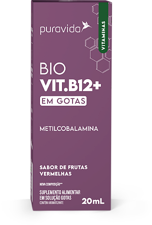 Bio Vit B12+ 20ml - Pura Vida