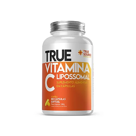 Vitamina C Lipossomal 180 Cápsulas - True Source