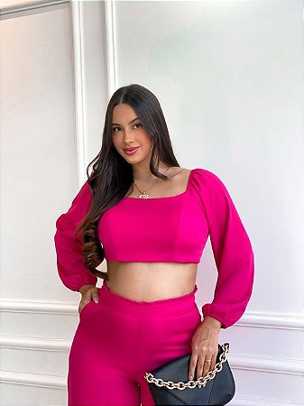 Cropped Isis - Pink