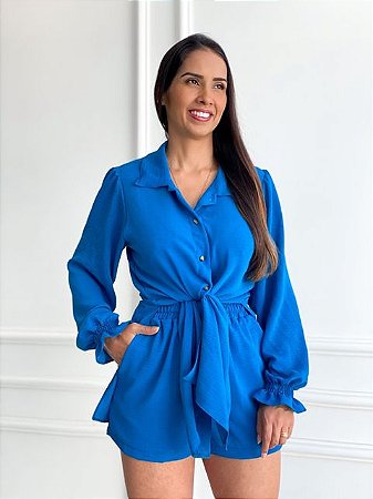 Conjunto Caroline - Azul Celeste