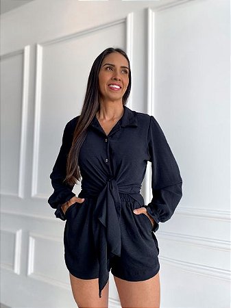 Conjunto Caroline - Preto