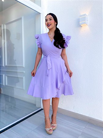 Vestido Mirela - Lavanda