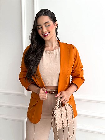 Blazer Isabele - Caramelo