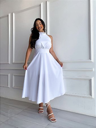 Vestido Pérola - Branco