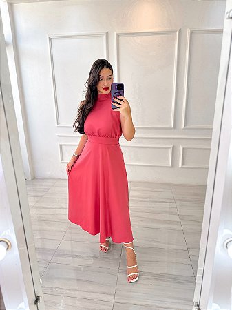 Vestido Pérola - Marsala