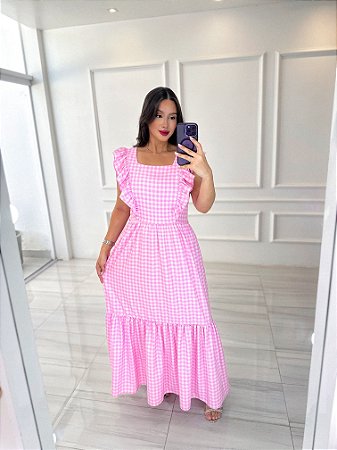 Vestido Elisa - Xadrez