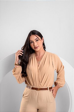 Cropped Jade - Bege