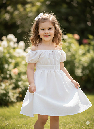 Vestido Bia - Branco