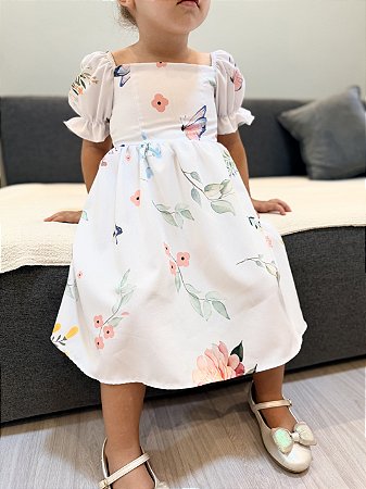 Vestido Helô - Estamp. Floral