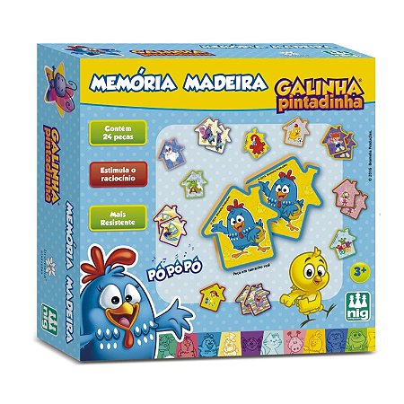 Kit Jogos Galinha Pintadinha : : Brinquedos e Jogos