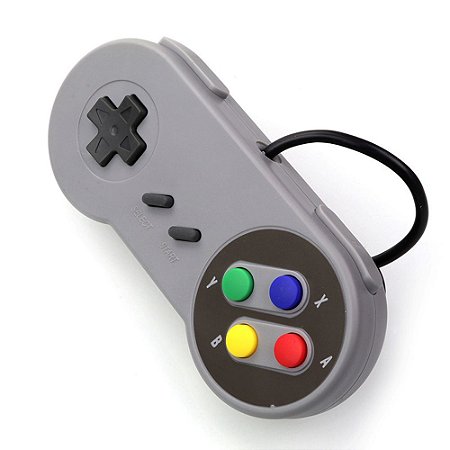 Shopping Oi - Controle Super Nintendo Snes Joystick Usb Emulador