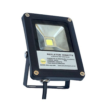 Refletor SUPERLED 10W 12/24VCC IP65