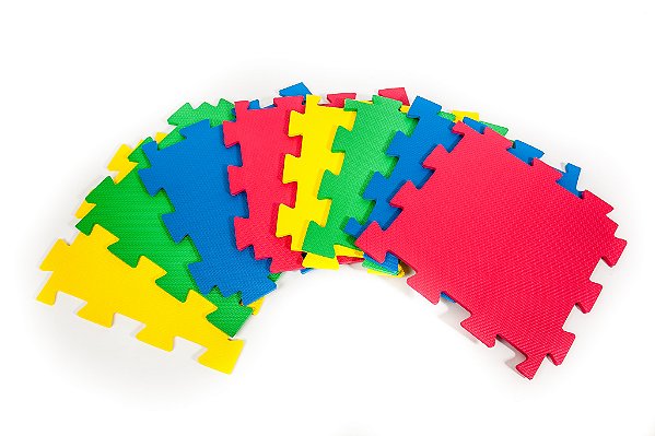 Tapete de E.v.a Kids Kit com 04 Tapetes de (100x100x10mm)