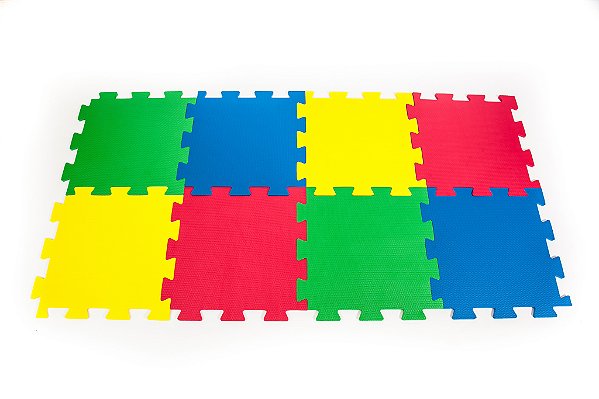 Tapete de E.v.a Kids Kit com 06 Tapetes de (100x100x10mm)