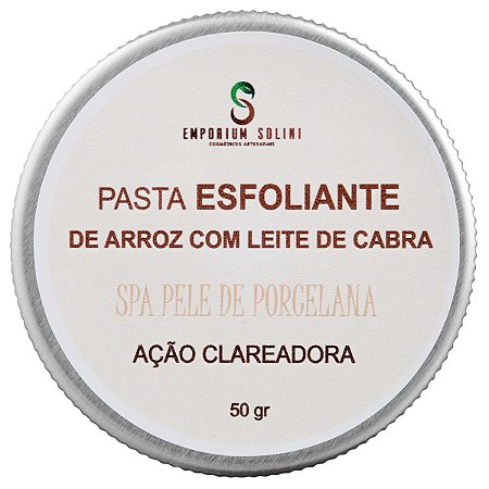 Pasta Esfoliante de Água de Arroz