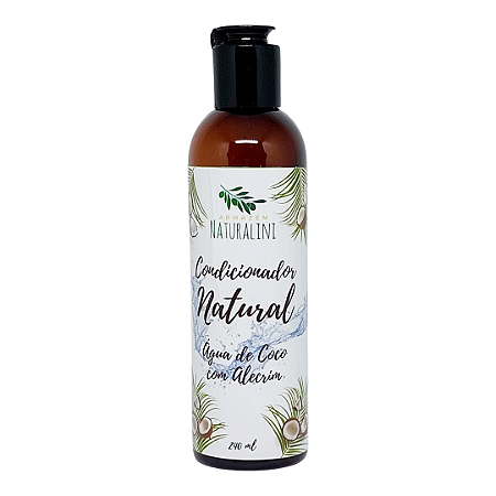 Condicionador Revitalizante de Água de Coco com Alecrim para Cabelos Nutridos e Sedosos
