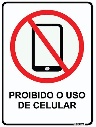 Proibido o Uso de Celular
