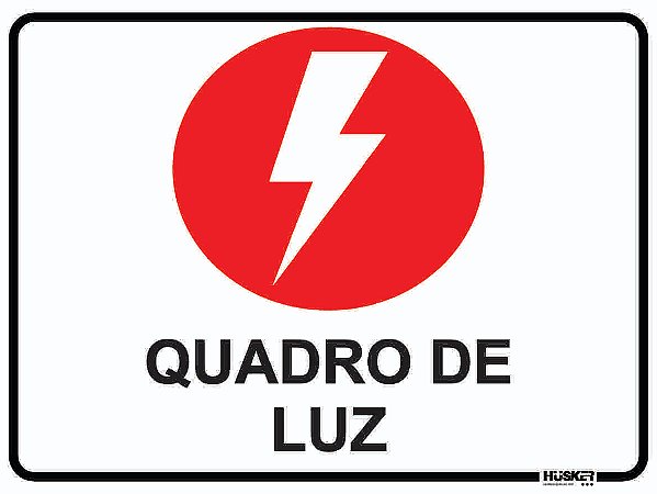 Placa Quadro de Luz